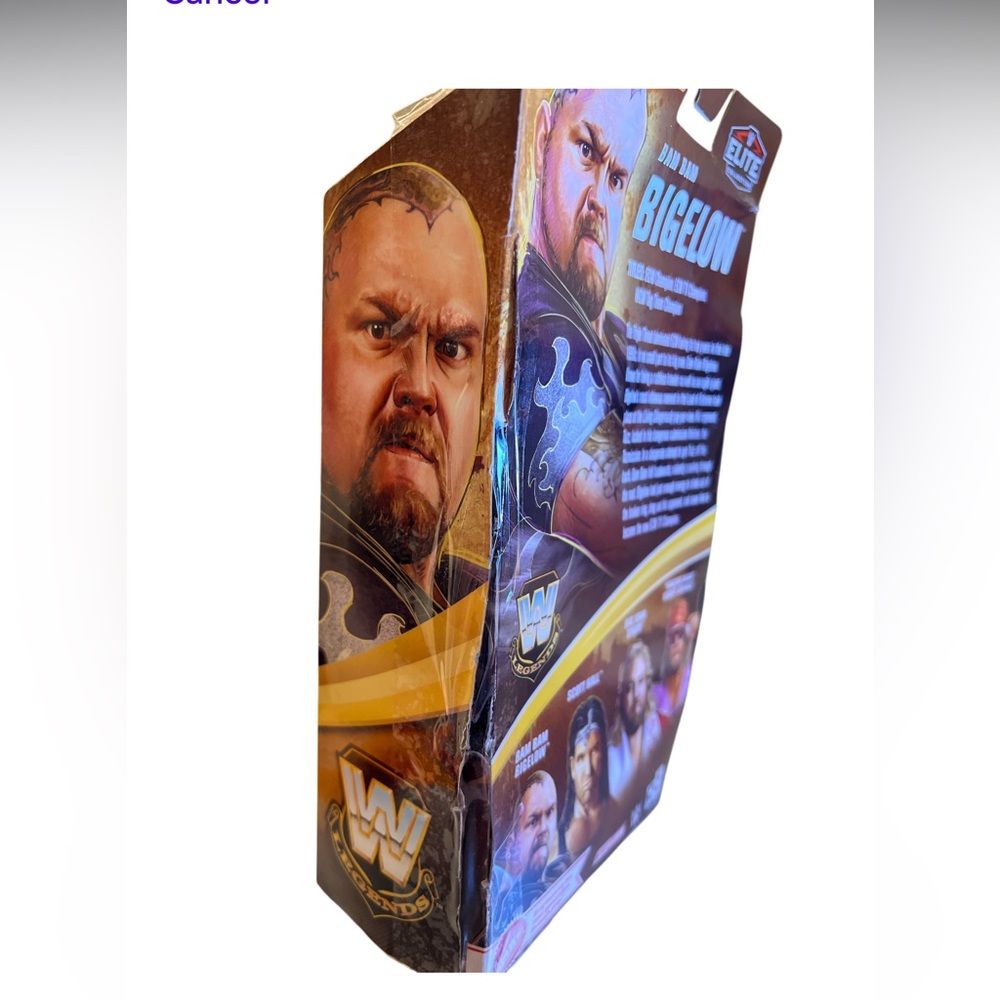WWE | Toys | Wwe Elite Legends Series 1 Bam Bam Bigelow Figure Box ...